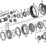 шестерня вспомогательной коробкой передач ZF