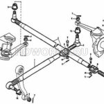Рулевая тяга HOWO 4x2,6x4