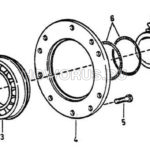 Шестерня привода вспомогательной коробка передач Fuller